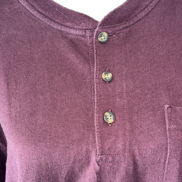 Carhartt Men's Loose Fit Heavyweight Short-Sleeve Pocket Henley T-Shirt Large - Picture 5 of 9